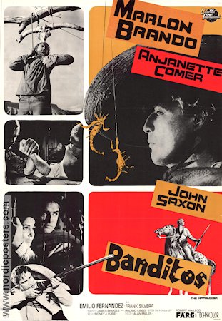 The Appaloosa 1966 poster Marlon Brando Sidney J Furie