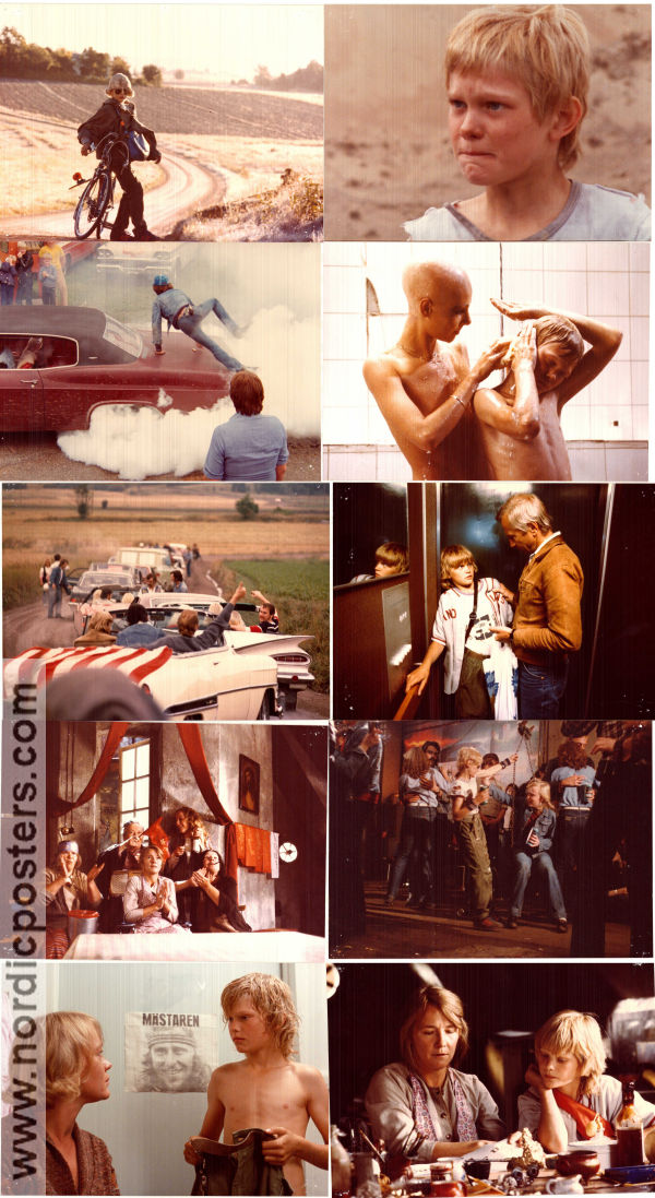 Barnens ö 1981 lobby card set Tomas Fryk Börje Ahlstedt Anita Ekström Kay Pollak Writer: P C Jersild Kids