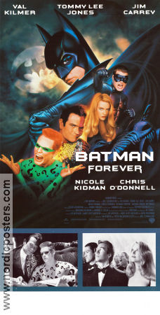 Batman Forever 1995 poster Val Kilmer Tim Burton