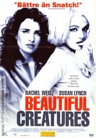 Beautiful Creatures 2000 poster Rachel Weisz Susan Lynch Iain Glen Bill Eagles
