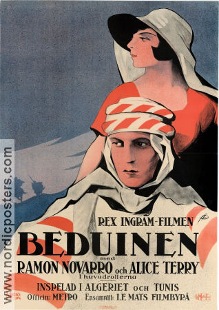 The Arab 1924 poster Ramon Novarro Rex Ingram