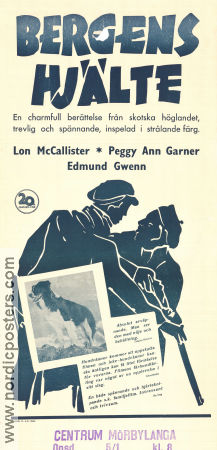 Thunder in the Valley 1947 poster Lon McCallister