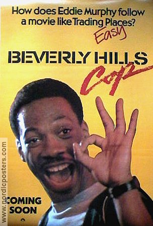 Beverly Hills Cop 1984 movie poster Eddie Murphy