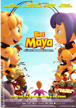 Maya the Bee: The Honey Games 2018 movie poster Coco Jack Gillies Noel Cleary Animation From TV