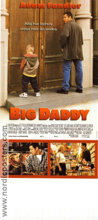 Big Daddy 1999 movie poster Adam Sandler Joey Lauren Adams Dennis Dugan Kids