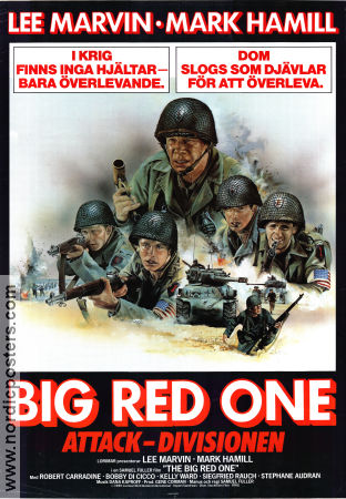 The Big Red One 1980 poster Lee Marvin Samuel Fuller