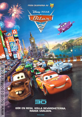 Cars 2 2011 poster John Lasseter