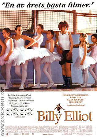 Billy Elliot 2000 movie poster sJamie Bell Julie Walters Jean Heywood Stephen Daldry Ballet Kids