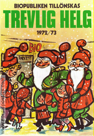 Bio Trevlig helg 1972 poster Find more: Biograf