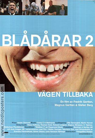 Blådårar 2 2002 movie poster Fredrik Gertten Zlatan Football soccer Documentaries