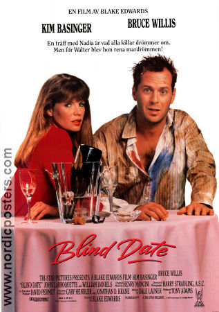 Blind Date 1987 poster Kim Basinger Blake Edwards