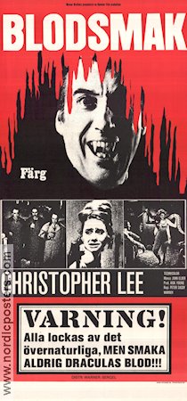 Taste the Blood of Dracula 1970 poster Christopher Lee Peter Sasdy