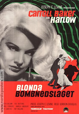 Harlow 1965 poster Carol Lynley Alex Segal