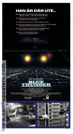 Blue Thunder 1983 poster Roy Schaeder John Badham