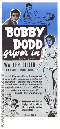 Bobby Dodd greift ein 1959 poster Walter Giller Géza von Cziffra
