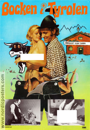 Liebesgrüsse aus der Lederhosn 1973 movie poster Peter Steiner Franz Marischka