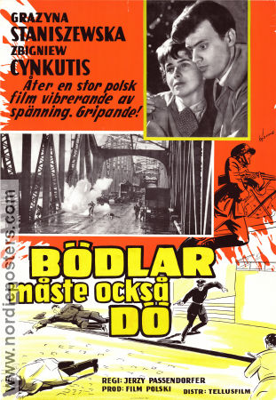 Zamach 1959 movie poster Bozena Kurowska Grazyna Staniszewska Jerzy Passendorfer Country: Poland