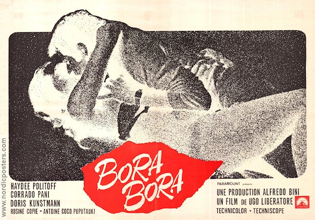 Bora Bora 1968 movie poster Ugo Liberatore