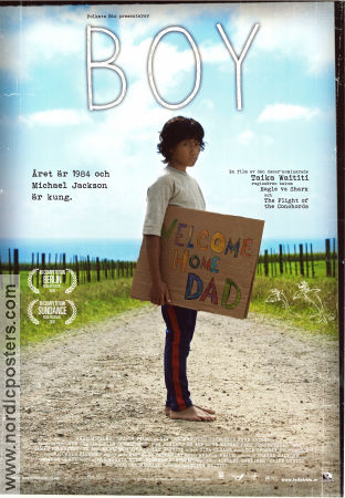 Boy 2010 movie poster James Rolleston Te Aho Eketone-Whitu Taika Waititi Country: New Zeeland