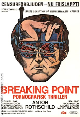 Breaking Point 1975 poster Bo Arne Vibenius