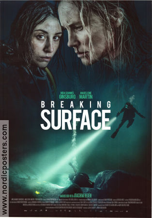 Breaking Surface 2020 movie poster Moa Gammel Madeleine Martin Trine Wiggen Joachim Hedén Diving
