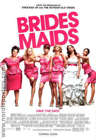 Bridesmaids 2011 poster Kristen Wiig Paul Feig