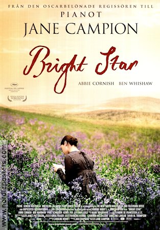 Bright Star 2009 movie poster Abbie Cornish Ben Whishaw Paul Schneider Jane Campion