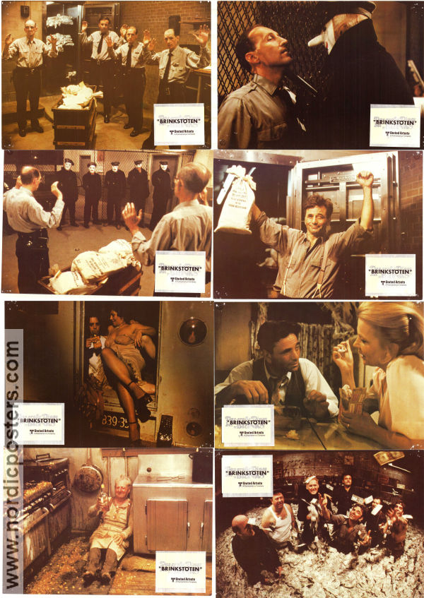 The Brink´s Job 1978 large lobby cards Peter Falk William Friedkin