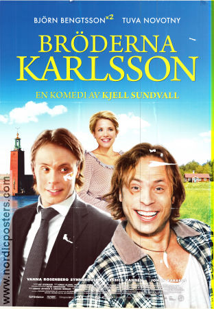 Bröderna Karlsson 2010 movie poster Björn Bengtsson Tuva Novotny Jessica Zandén Kjell Sundvall