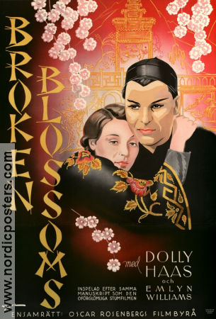 Broken Blossoms 1936 movie poster Dolly Haas Emlyn Williams John Brahm Asia