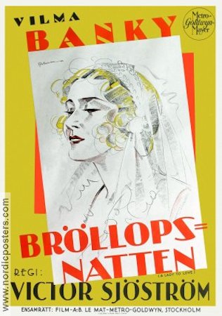 A Lady To Love 1930 movie poster Vilma Banky Victor Sjöström