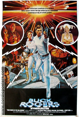 Buck Rogers in the 25th Century 1979 movie poster Gil Gerard Erin Gray Pamela Hensley Daniel Haller