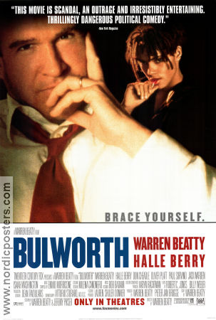 Bulworth 1998 movie poster Halle Berry Kimberly Deauna Adams Warren Beatty