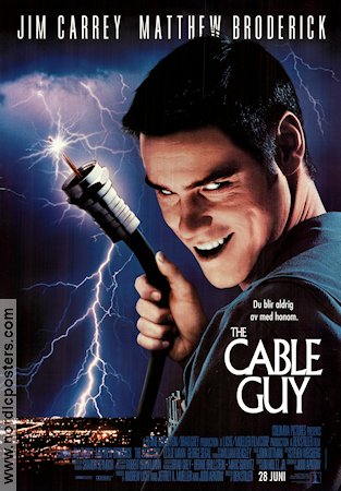The Cable Guy 1998 poster Jim Carrey