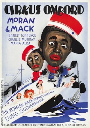 Hypnotized 1932 movie poster Moran and Mack Mack Sennett Ships and navy