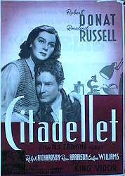 The Citadel 1939 poster Robert Donat King Vidor