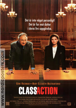 Class Action 1991 poster Gene Hackman Michael Apted