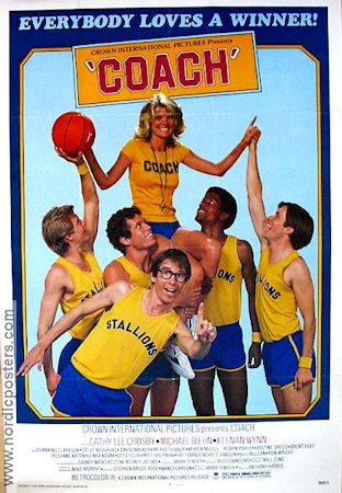Coach 1978 poster Cathy Lee Crosby Bud Townsend