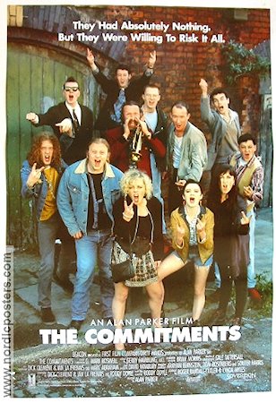 The Commitments 1991 poster Robert Arkins Alan Parker