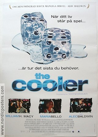 The Cooler 2004 movie poster William H Macy Maria Bello Alec Baldwin Gambling