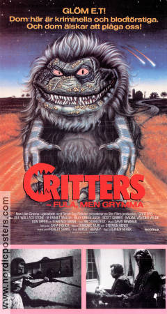 Critters 1986 poster Dee Wallace Stone Stephen Herek