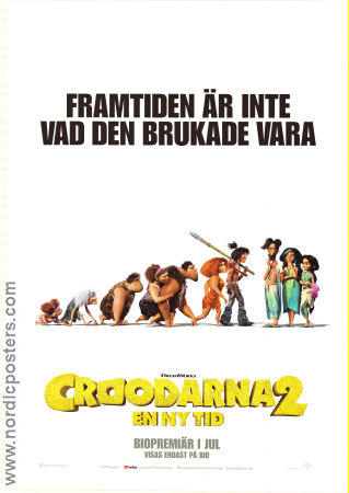 The Croods: A New Age 2020 movie poster Nicolas Cage Joel Crawford Animation