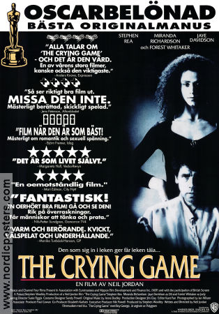 The Crying Game 1992 poster Stephen Rea Neil Jordan
