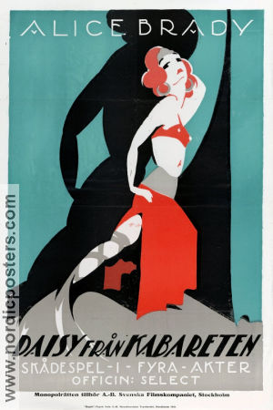 The Red Head 1919 movie poster Alice Brady Conrad Nagel Charles Maigne