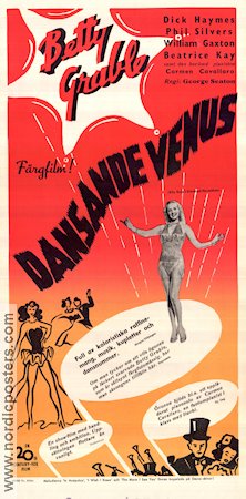 Diamond Horseshoe 1945 poster Betty Grable George Seaton