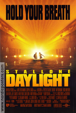 Daylight 1996 poster Sylvester Stallone Rob Cohen