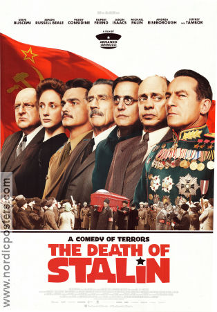 The Death of Stalin 2017 movie poster Olga Kurylenko Tom Brooke Paddy Considine Armando Iannucci Politics Russia