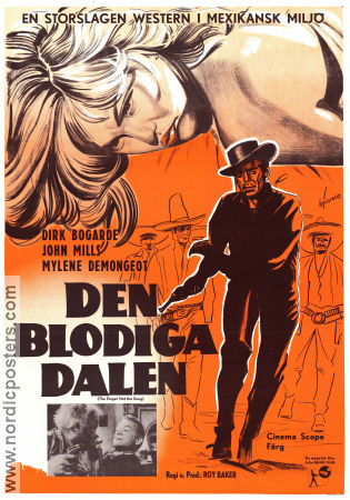 The Singer Not the Song 1961 movie poster Dirk Bogarde John Mills Mylene Demongeot Roy Ward Baker