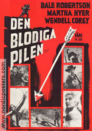Blood on the Arrow 1964 poster Dale Robertson Sidney Salkow
