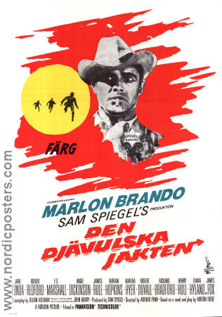 The Chase 1966 poster Marlon Brando Arthur Penn